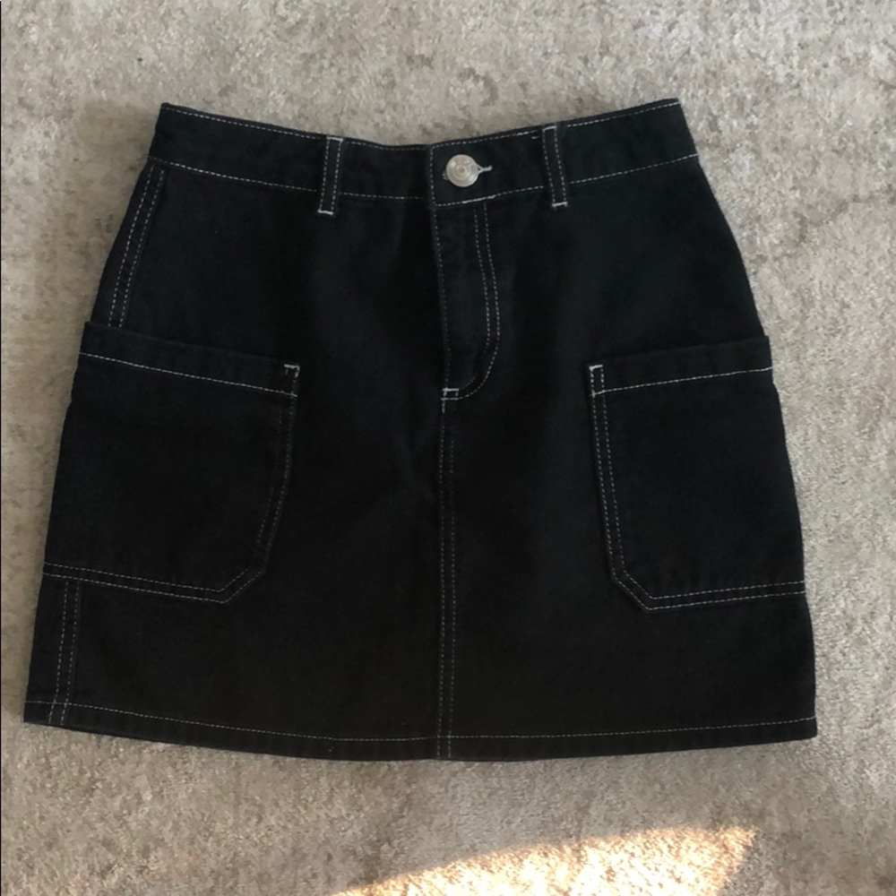 BDG mini Skirt with white stitching